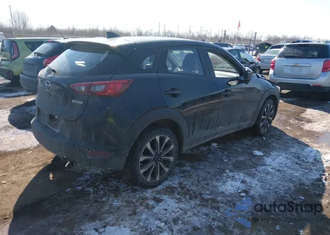 2019 Mazda Cx-3 Touring z USA, uszkodzony, nr VIN JM1DKFC78K0403850